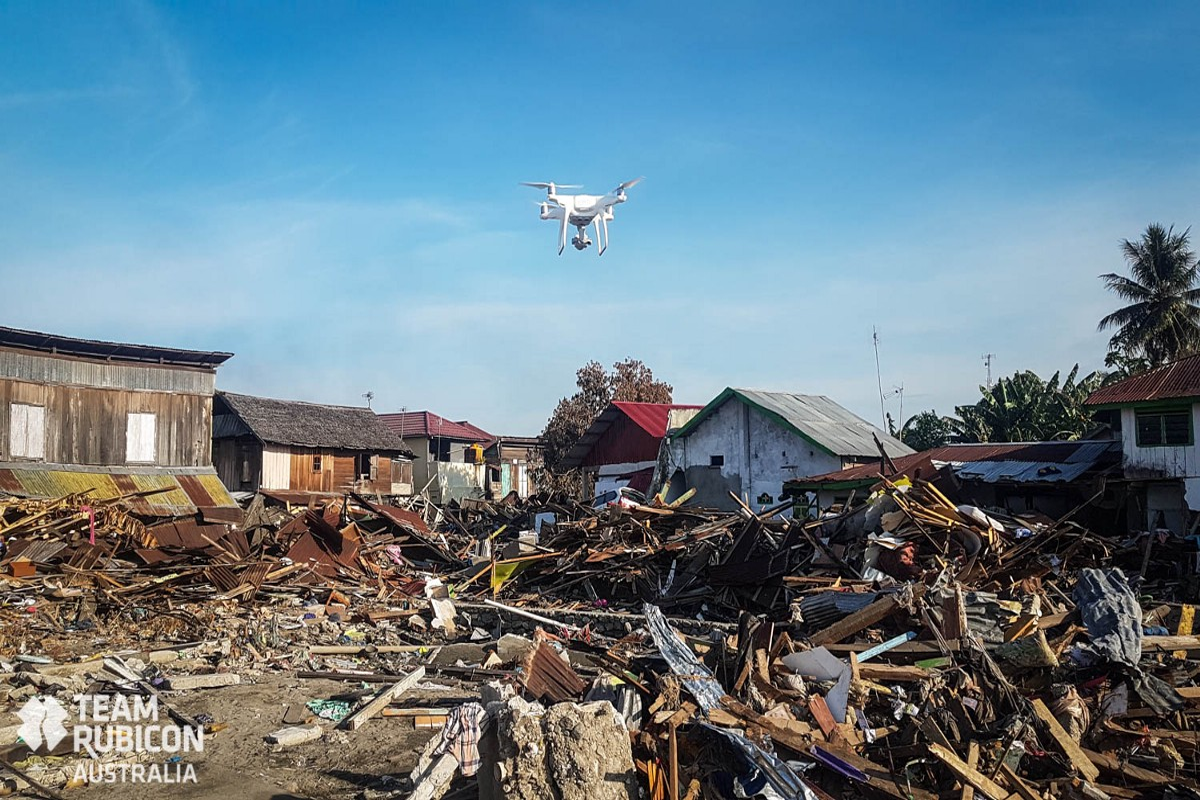 DISASTER RELIEF – Casca E-Connect | Drone Applications/Softwares Provider